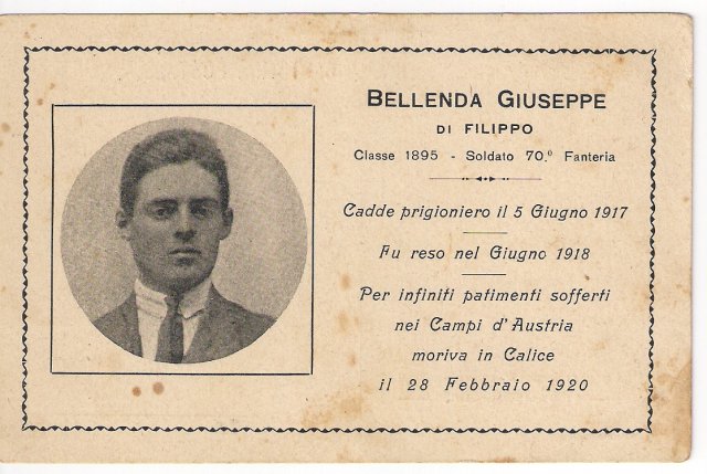 bellenda giuseppe